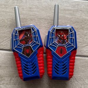 Marvel Spider Hero Red and Blue Walkie Talkies
